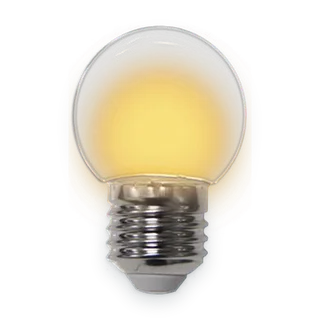 Bombillo LED decorativo de luz cálida