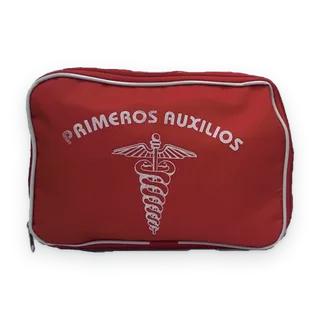 Botiquín rojo de primeros auxilios